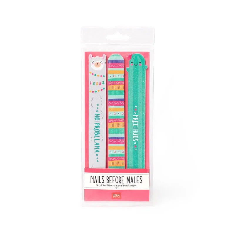 Lama: Pack 3 Limas Unhas - Legami